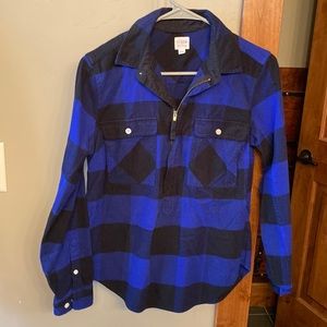 J crew flannel EUC XS